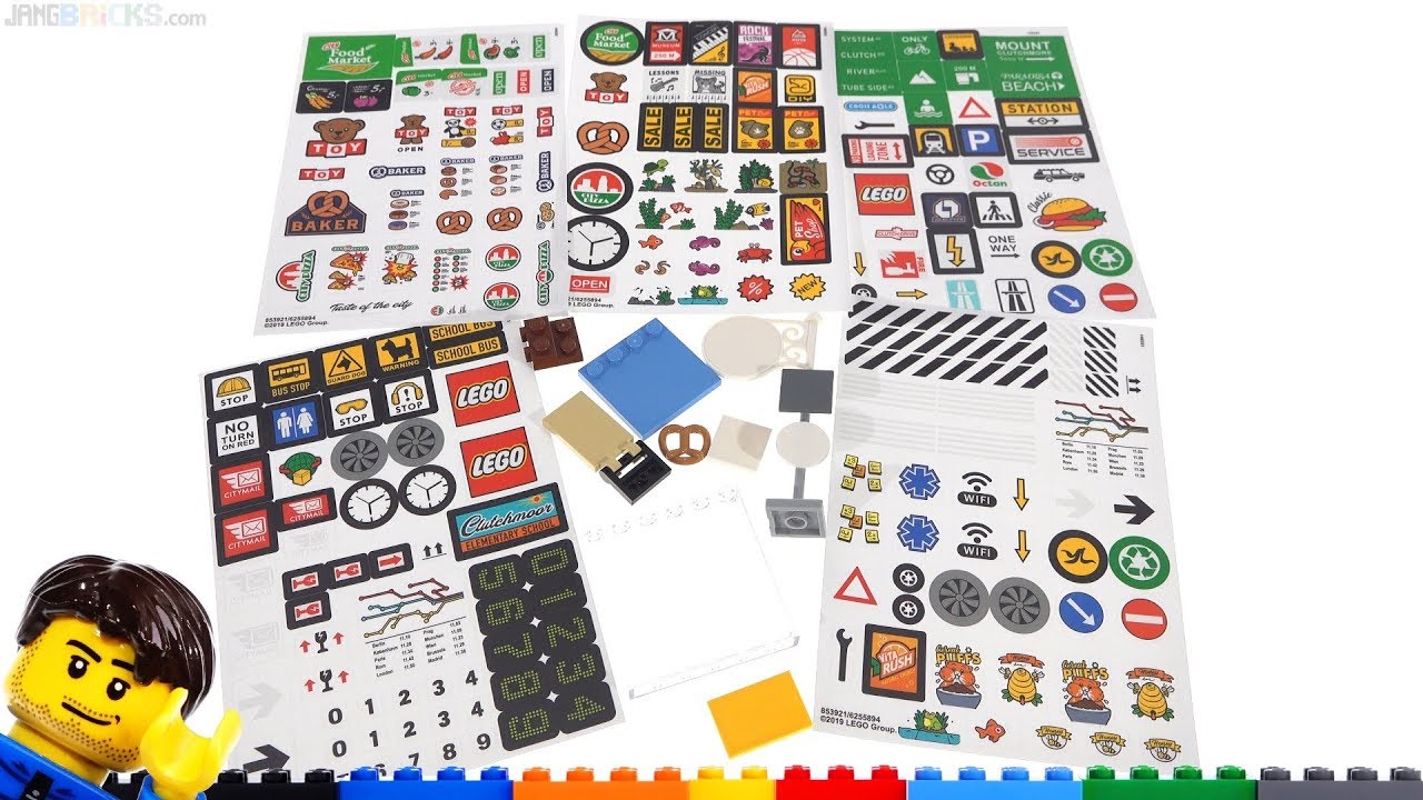 Lego Set Stickers | tyello.com