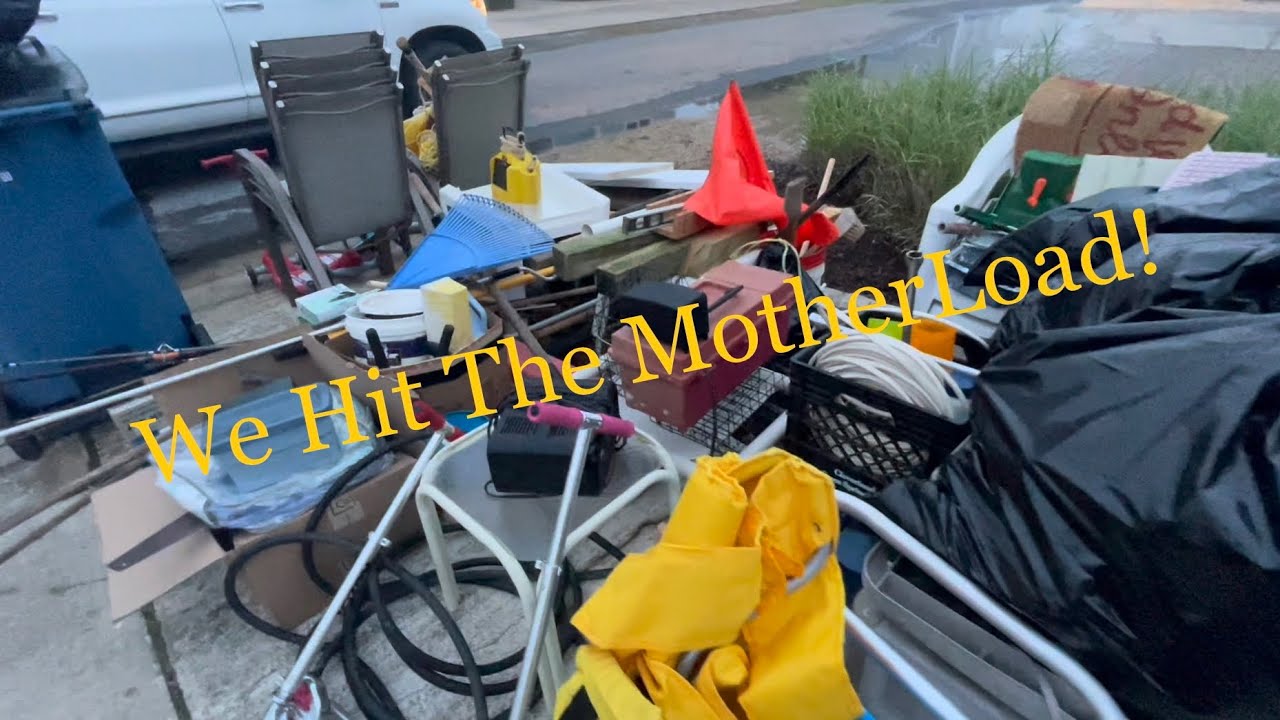 Curbside Rescues How to make money from trash! Curbside Rescue, Trash Picking, Scrap and ...