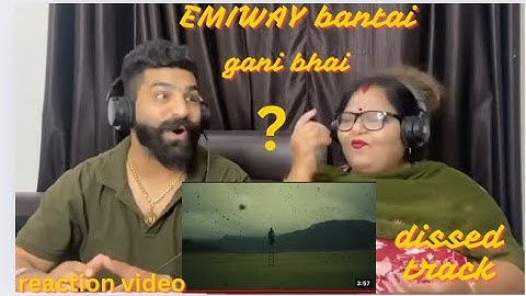 Reaction video | EMIWAY BANTAI - GANI BHAI I (PROD BY - MEMAX) | OFFICIAL AUDIO | SPEAK EP