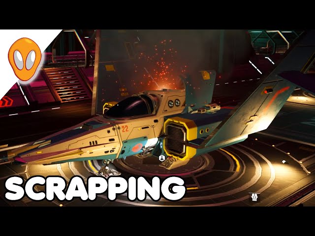Scrapping Ships | No Man's Sky Let's Play Ep 23