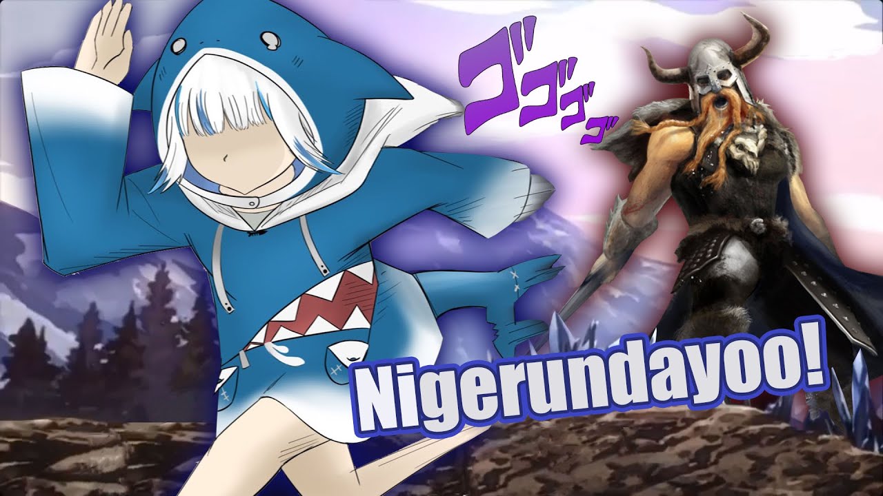 Gura usa a técnica secreta da família Joestar! JOJOO!