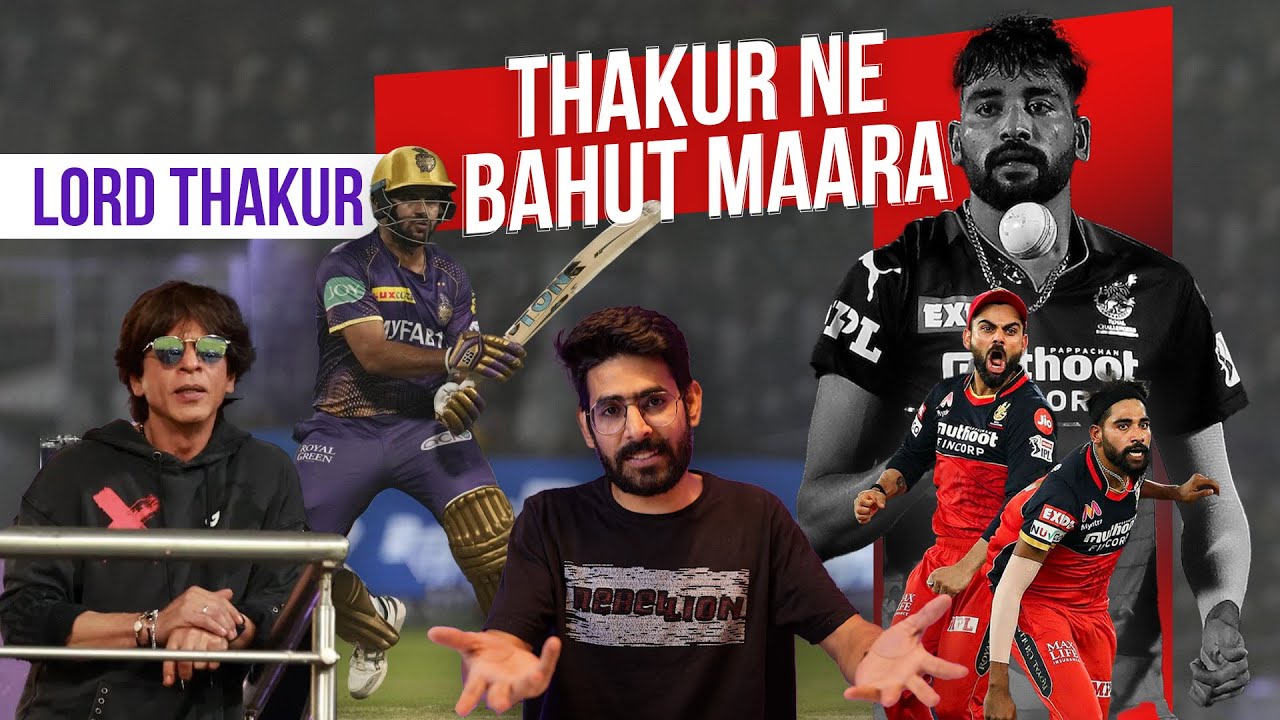 LORD SHARDUL BATTING 🔥 | KKR vs RCB | SRK IN EDEN GARDEN | KKR SPINNERS AGAINST RCB 😎 | IPL 2023 |