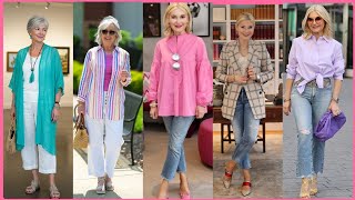 Shein Outfits Style For Women Over 50 | Casual Outfits Fashion 2025 | Timeless Elegant Outfits Style