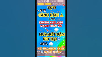 “🌡️KHÔNG KHÍ LẠNH MẠNH KHI NÀO TRÀN VỀ?🥶Miền Bắc có MƯA RÉT? Khu Vực Nào GIẢM NHIỆT MẠNH NHẤT 📉?”