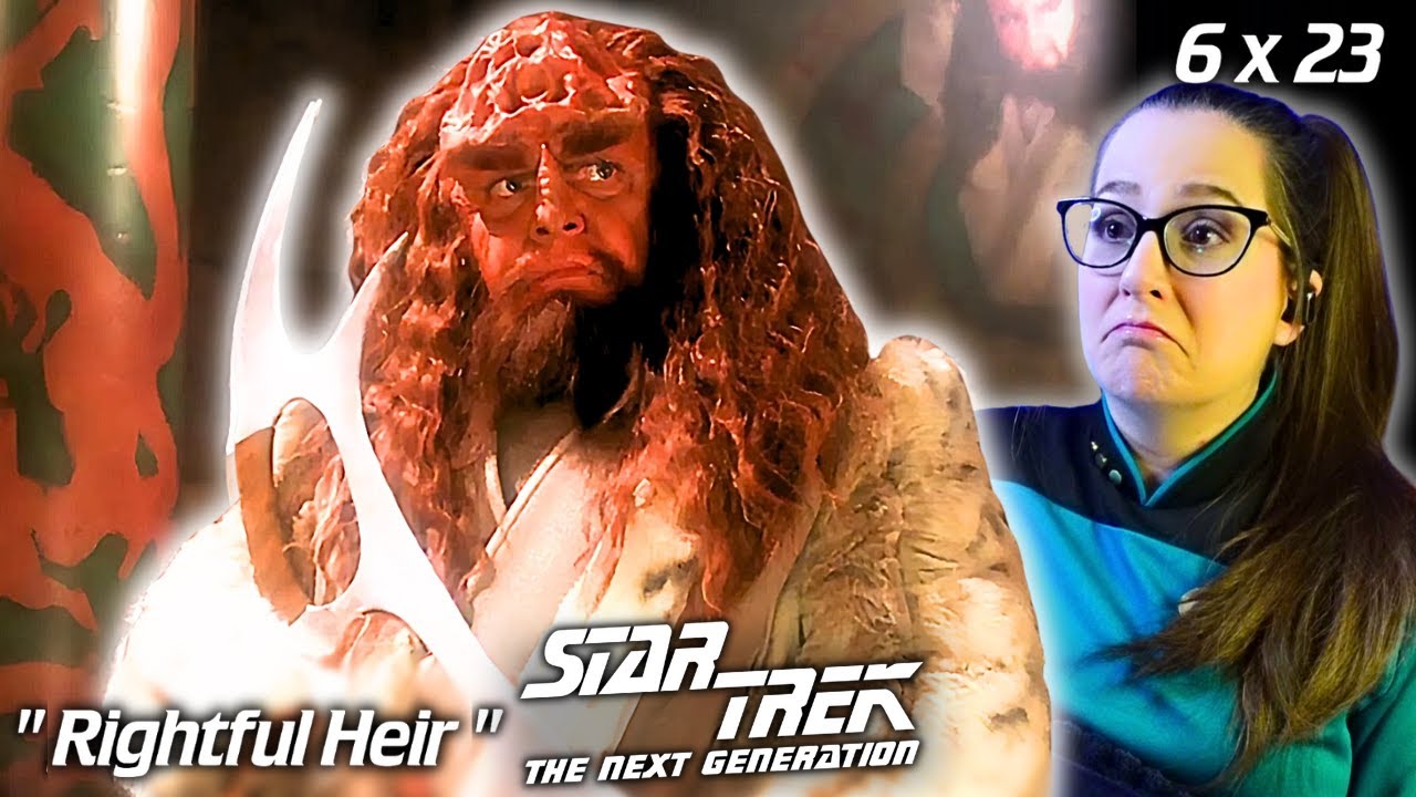 🖖Star Trek: The Next Generation 6x23 Rightful Heir FIRST TIME WATCHING Reaction