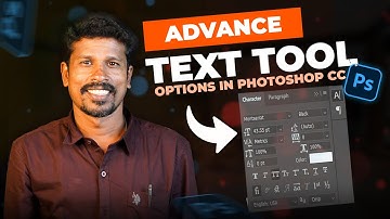Advance Text Tool Part 3 | Photoshop 2024 | in Tamil