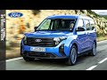 2024 Ford Tourneo Courier | Desert Island Blue | Driving, Interior, Exterior