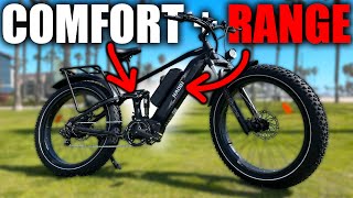 The Only AFFORDABLE Dual Battery FULL Suspension EBike! Haoqi Cheetah Review