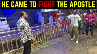 Tension Erupts During Service |HE CAME TO FIGTH APOSTLE JOHN CHI