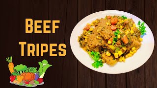 Tasty Beef Tripes Recipe