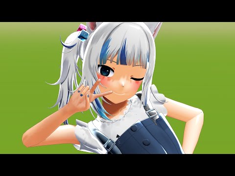 【MMD HOLOLIVE】絶対絶命　【Gawr Gura／がうるぐら】　#hololive