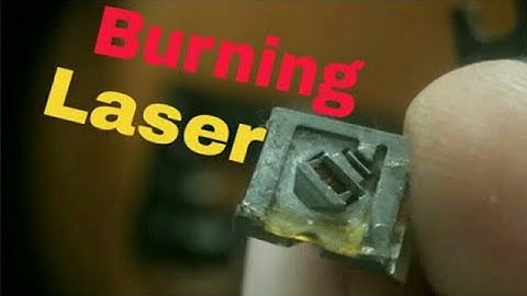 How to make Burning Laser from DVD Player
