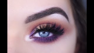 JACLYN HILL PALETTE | Purple Halo Eye Makeup Tutorial