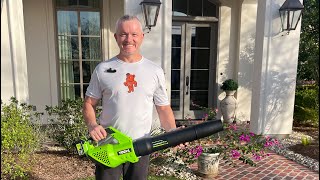 Lightweight & Powerful Cordless Leaf Blower