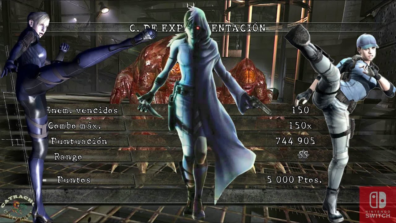 C. de experimentacion (744,905) | Jill Valentine (BATTLESUIT) & Jill Valentine (B.S.A.A) | RE5 | NS