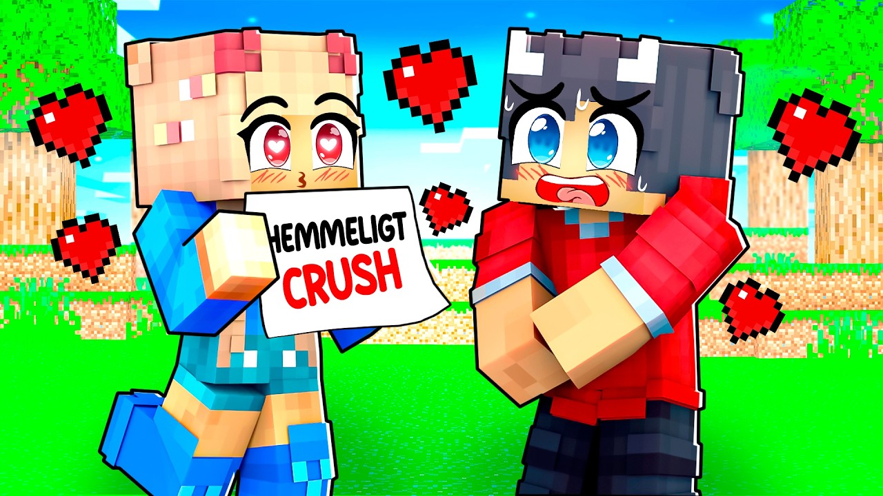 En Pige Har Et HEMMELIGT CRUSH På Mig I Minecraft!