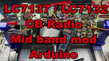 EP 021 - LC7132 / LC7137 PLL Mod with Arduino - PCB