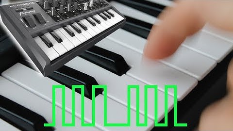 Microbrute Tutorial Rhythmic Bassline Let