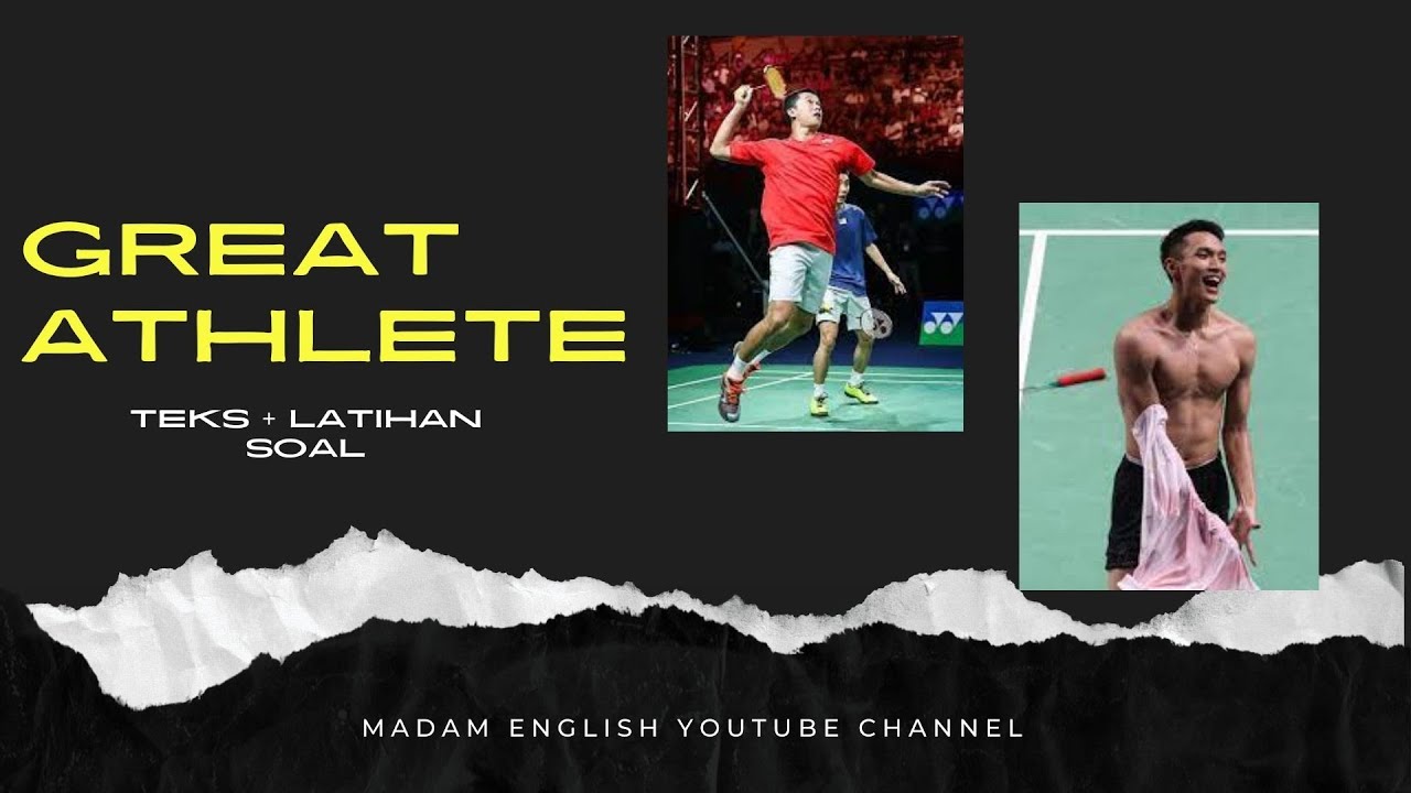 Great Athlete Description (Reading Task) YouTube