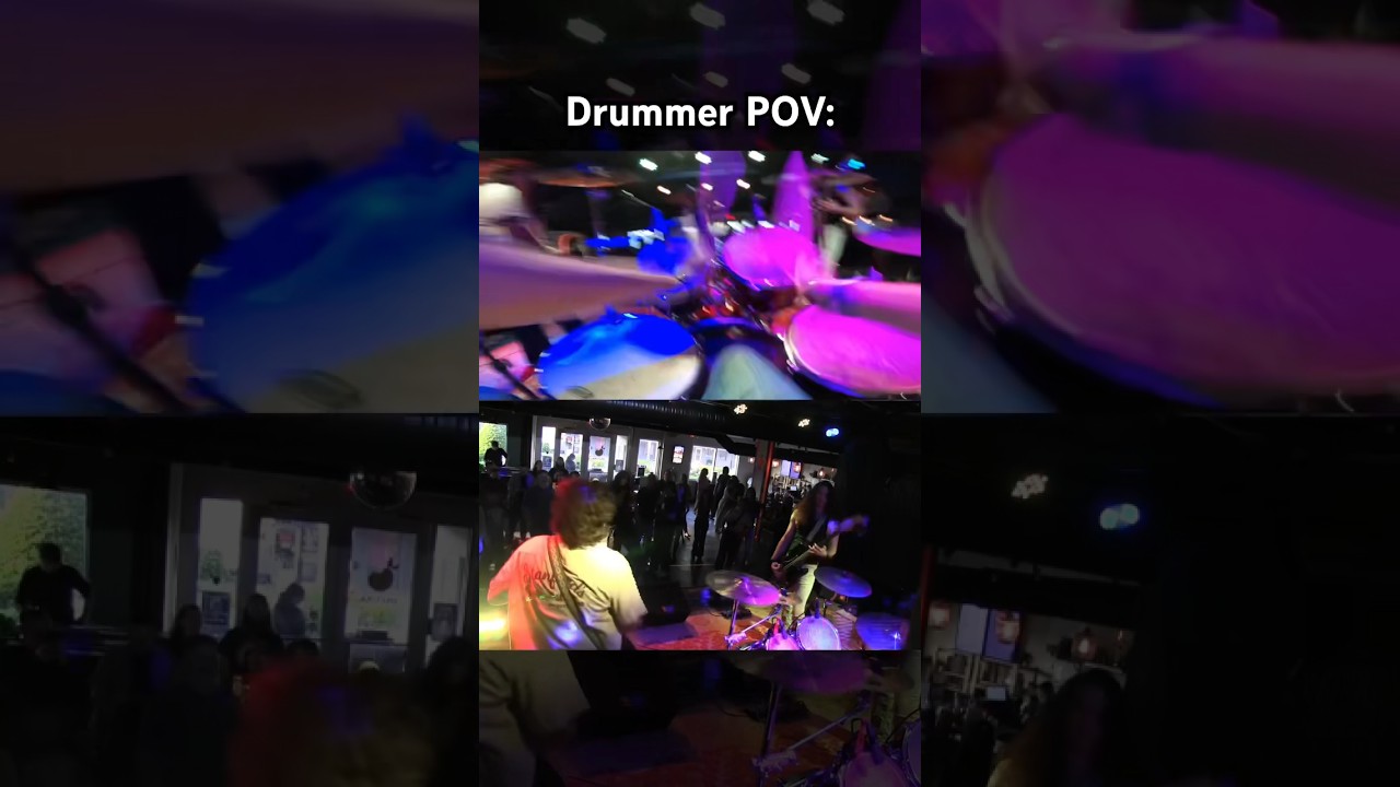 Drummer POV 