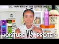 MOISTURE VS. PROTEIN | The Benefits &amp; Differences, Reading Product Ingredients + MORE | Relaxed Hair