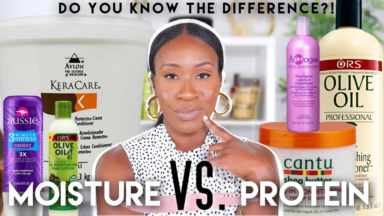MOISTURE VS. PROTEIN | The Benefits & Differences, Reading Product  Ingredients + MORE | Relaxed Hair - YouTube