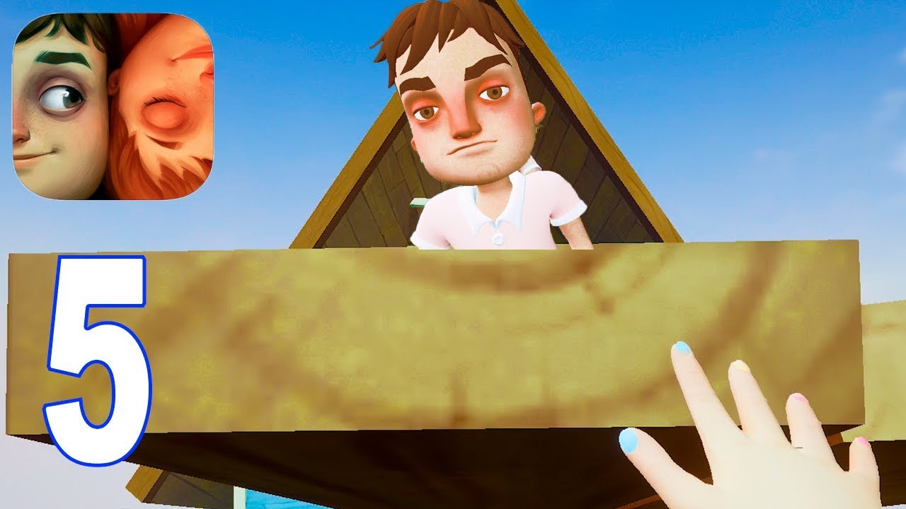 dantdm playing hello neighbor hide and seek