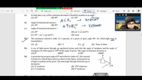 Discussion of Geometrical optics Ex.1 part.2 by RKH SIR