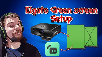 Elgato Green Screen Setup - How to setup a Greenscreen on Streamlabs