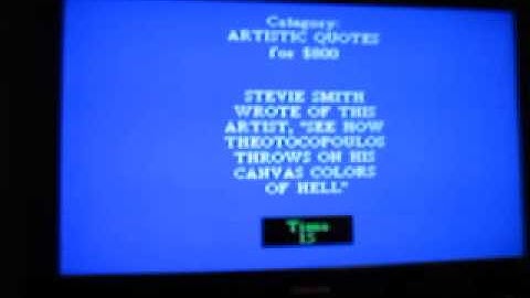 Jeopardy! Nintendo 64 Second Run: Game 1, Part 2