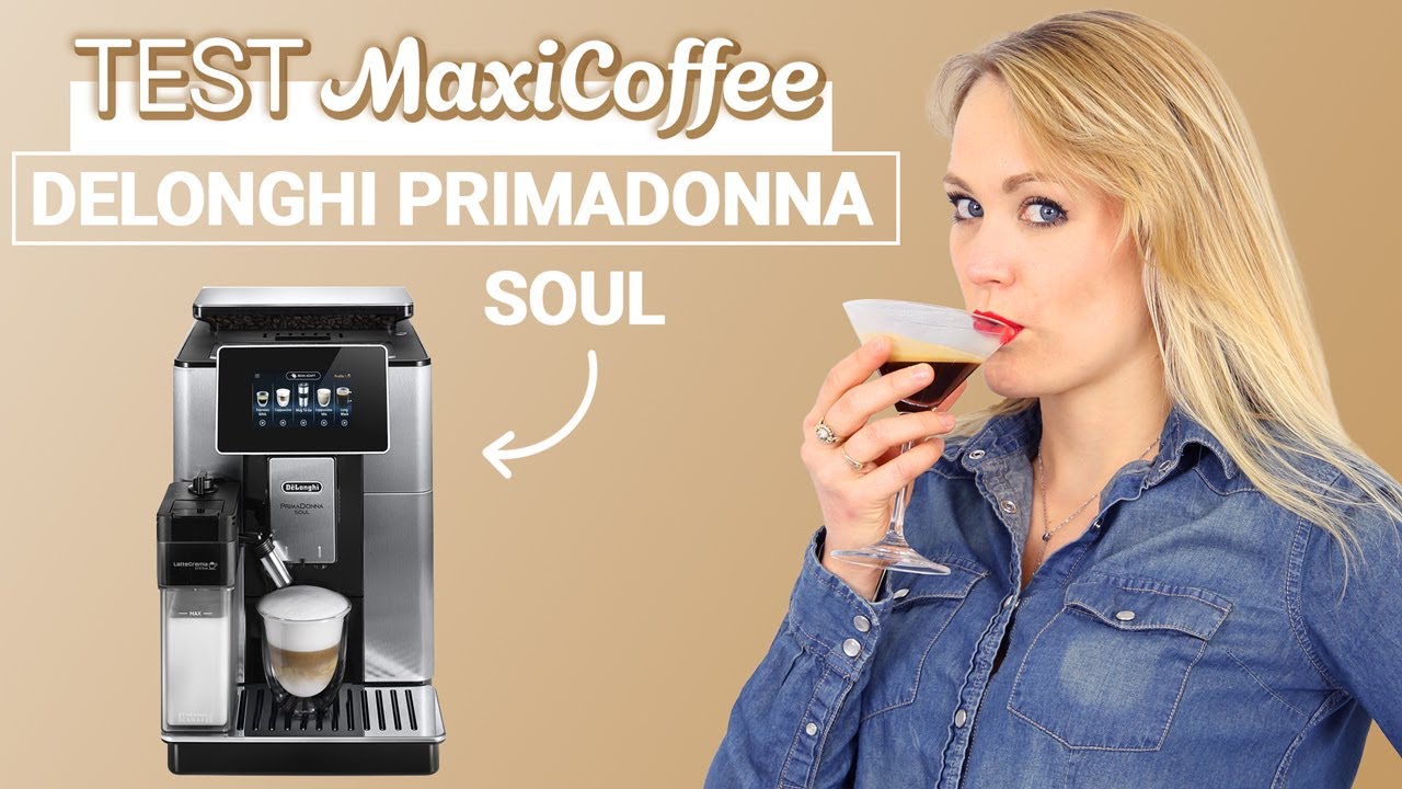 Machine à café Delonghi - Primadonna Soul ECAM 610.74.MB - El Cafe Shop