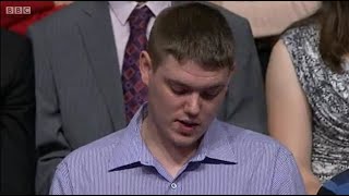 Myself on BBC Question Time (11 October 2013)