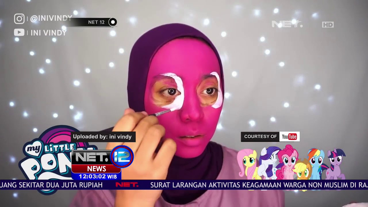 Unik Bergaya Dengan Makeup Karakter NET12 YouTube