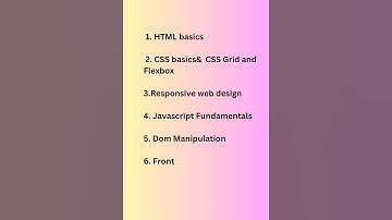 Frontend developer roadmap | #developer #code #codinglife #programming