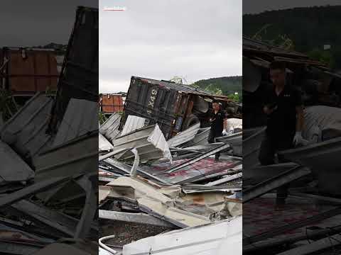 Tornado in China's Guangzhou kills five and injures 33