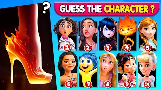 🔥 Guess the Character by Crown, Dress & Shoe #2 | Princess Disney Character Quiz, Disney Song