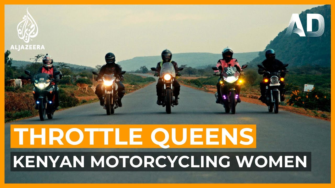 Throttle Queens Kenyan motorcycling women Africa Direct Documentary