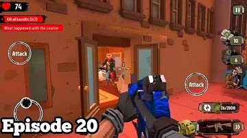 Bandits are a little bit of hard to kill | The walking zombie 2 | Episode 20