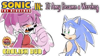 Werehog Sonic purs for Amy! #sonamy #sonicthehedgehog #comicdub #sonic