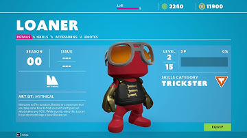 Loaner Skills Starting Blanko Skills - Blankos Block Party (Private Beta)