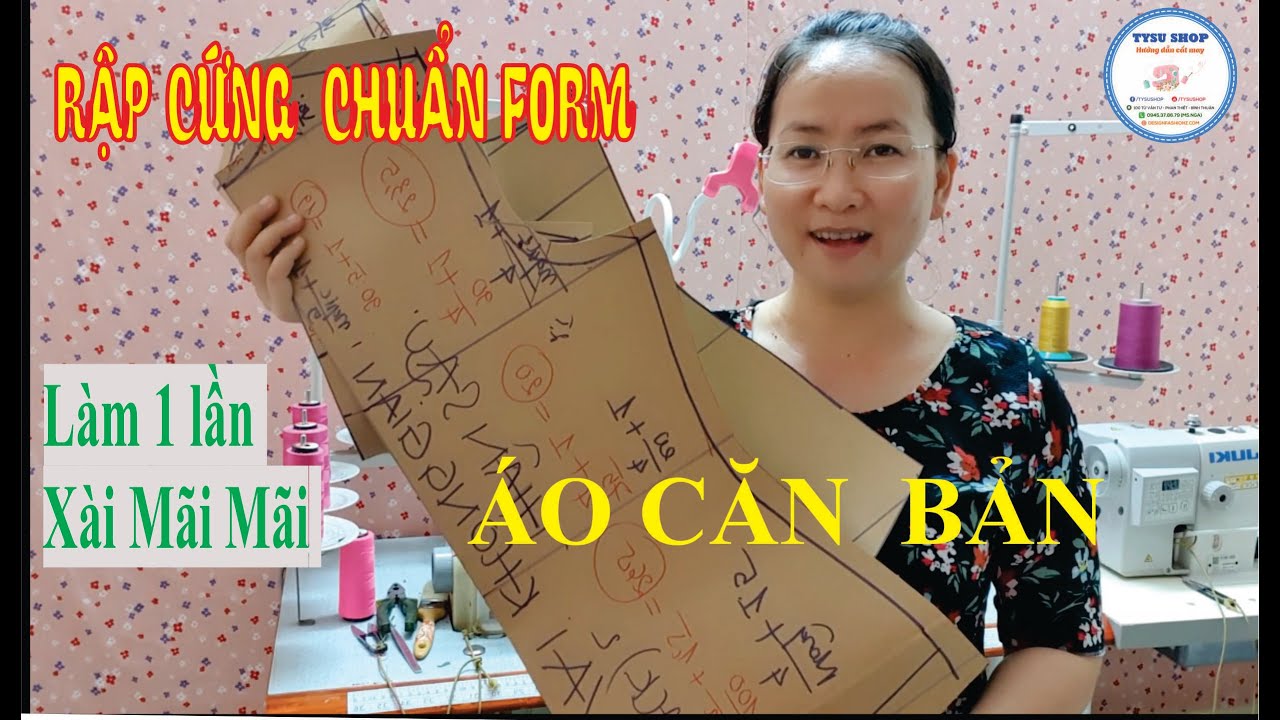 Cách làm rập áo cơ bản