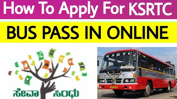 How To Apply For KSRTC BUS PASS IN ONLINE Through Seva-Sindhu Steps & Procedures In Kannada||STUDENT