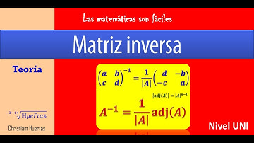 Matriz Inversa (Teoría)