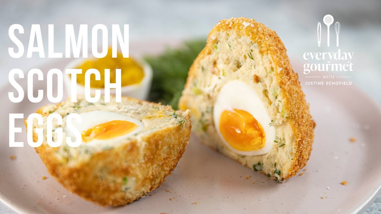 Salmon Scotch Eggs EG12 Ep36 YouTube