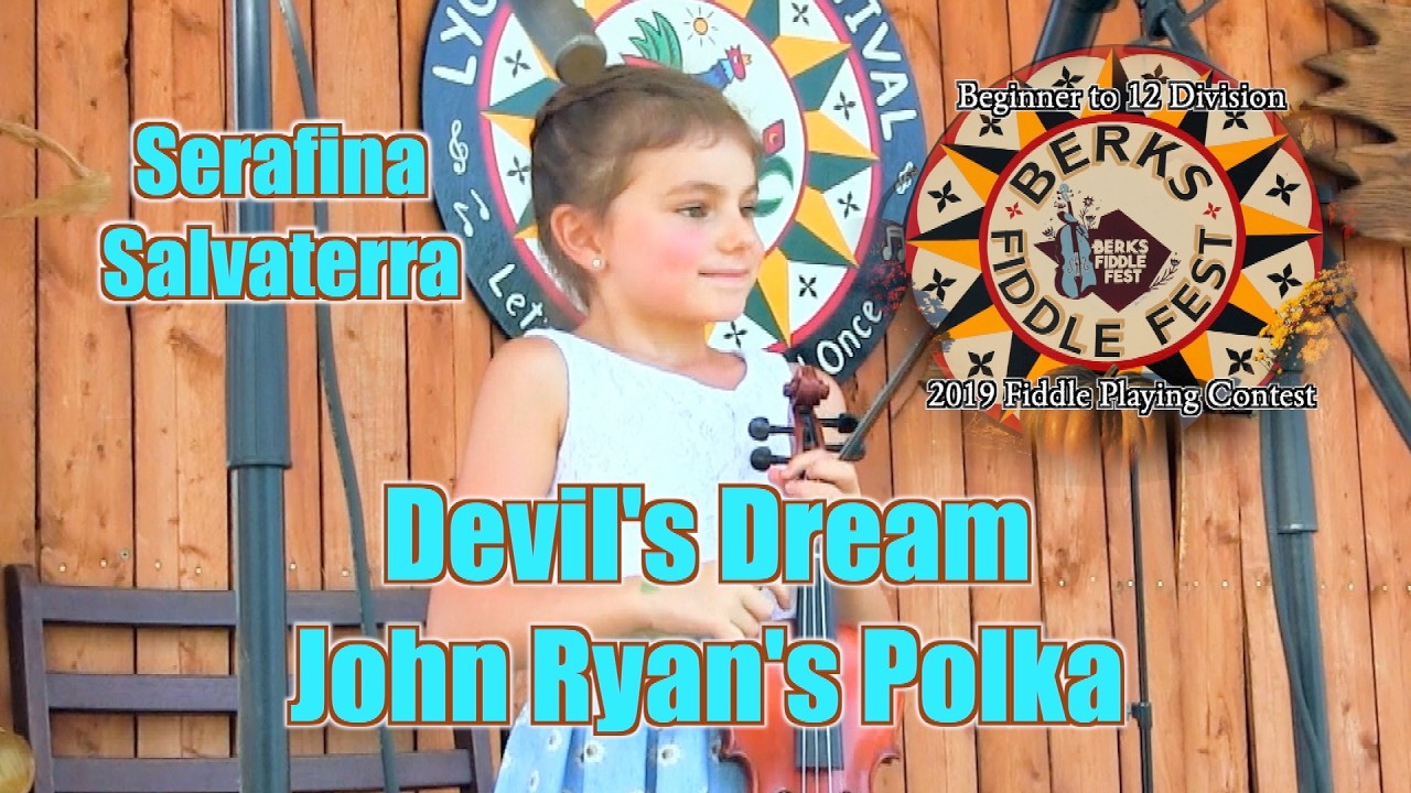Watch Delicate Airs & Lively Reels: 6 Year Old Serafina Salvaterra on the 2019 Contest Stage on YouTube Watch Delicate Airs & Lively Reels: 6 Year Old Serafina Salvaterra on the 2019 Contest Stage on YouTube