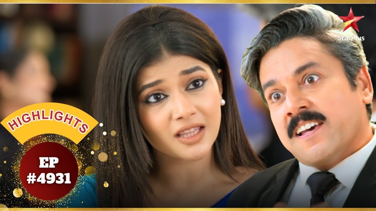 Sundar ने Abhira को चेतावनी दी! | Ep.4931|Highlights | Yeh Rishta Kya Kehlata Hai | Mon-Sun |9:30 PM