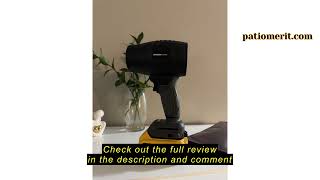 Review Greenfury Cordless Leaf Blower Compatible With Dewalt 20V Max Battery, 430 Cfm 125 Mph Powerf