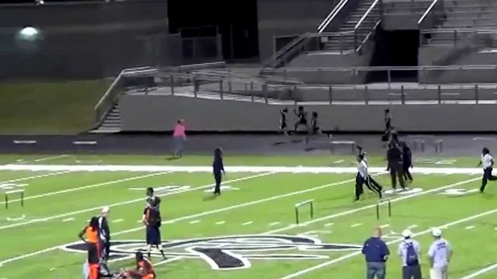 Danielle Coleman 4x400, I win the 1st leg for Mcki...