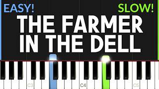 The Farmer In The Dell | EASY Piano Tutorial