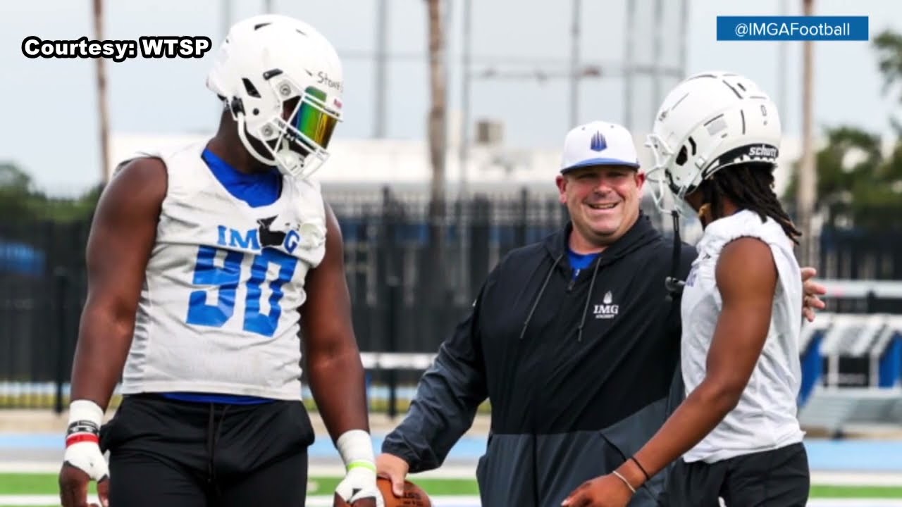 WWSB-TV SPORTS ANCHOR JAMES HILL ABC7 IMG FOOTBALL COACH BILLY MILLER TO UNC TAR HEELS 11 PM 1-24-25